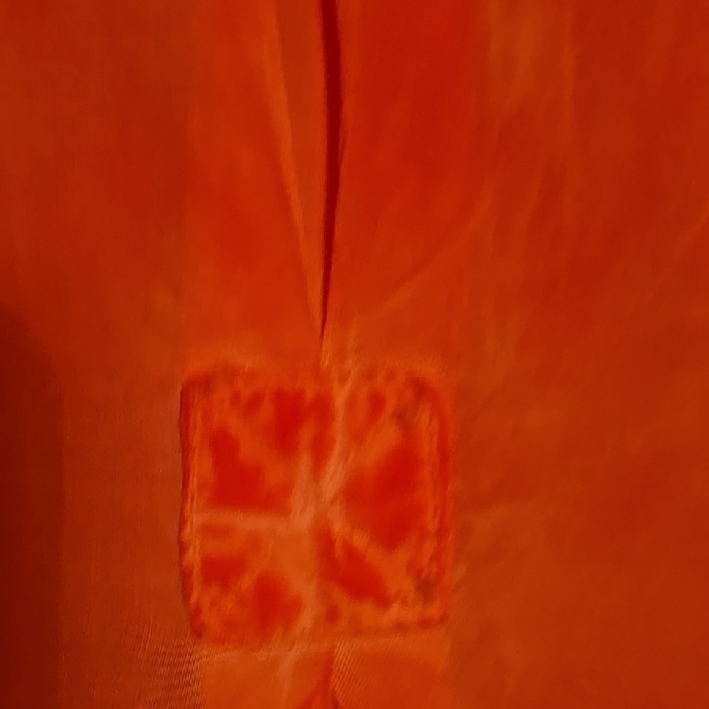 Democracy Vibrant Orange Tunic Top - Picture 5 of 9